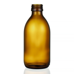 Флакон скляний брунатного кольору для сиропів, 250 мл ФС3-250III