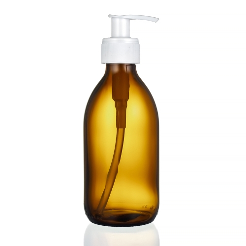 Флакон стеклянный коричневого цвета для сиропов, 250 мл ФС3-250III фото 2