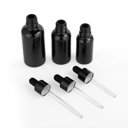 Флаконы стеклянные Чёрного цвета с винтовой горловиной 10 мл, DIN 18, для лекарственных препаратов (192 шт. упаковка) фото 8