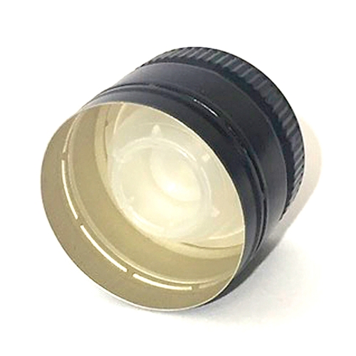 Ковпачок ал.31.5*24 чорний з дозатором фото 2