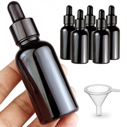 Флаконы стеклянные Чёрного цвета с винтовой горловиной 30 мл, DIN 18, для лекарственных препаратов (110 шт. упаковка) фото 12