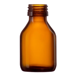 Флакон скляний брунатного кольору для сиропів, 80 мл, тип ІІІ, для Л-З H561/84