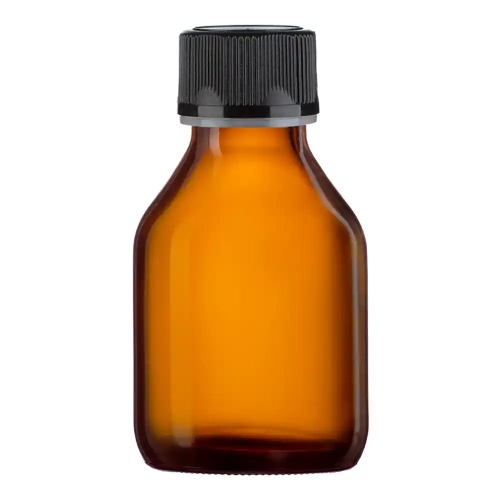 Флакон стеклянный коричневого цвета для сиропов, 80 мл, тип ІІІ, для Л-С H561/84 фото 4
