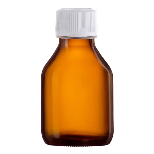 Флакон стеклянный коричневого цвета для сиропов, 80 мл, тип ІІІ, для Л-С H561/84 фото 5